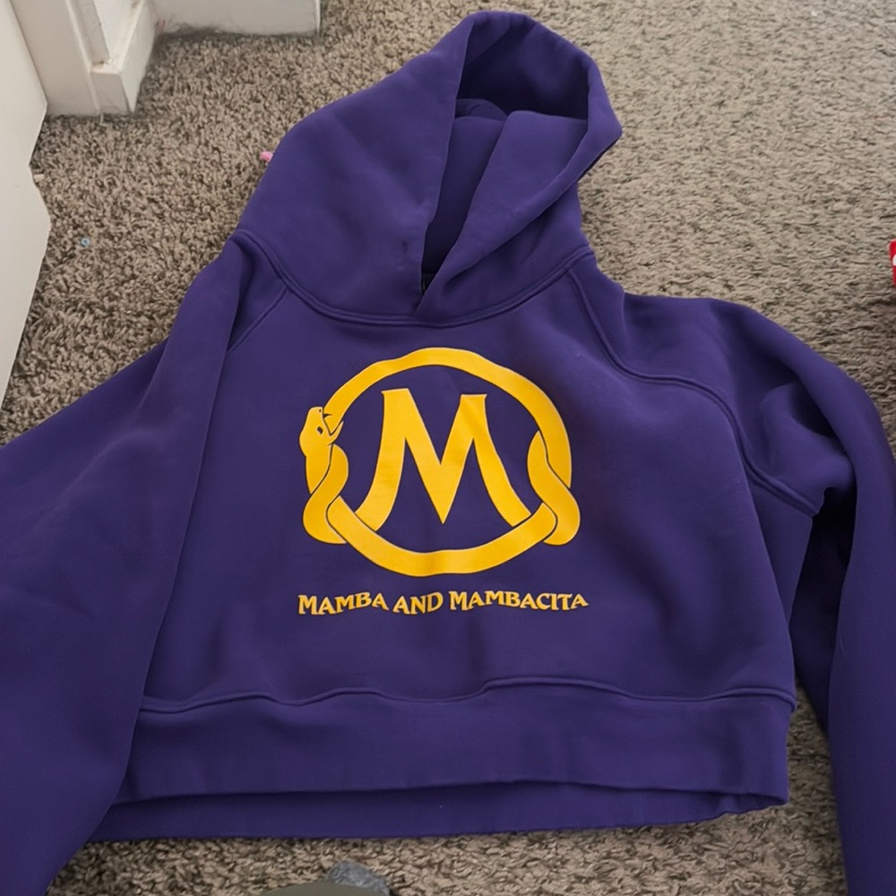 Mamba and mambacita cropped hoodie